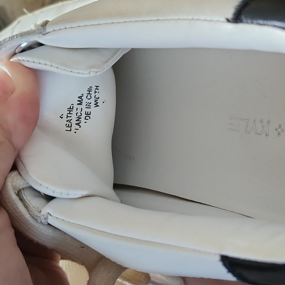 Platform Kendall and Kylie Tyler Leather Sneakers Size 10 - Picture 8 of 9